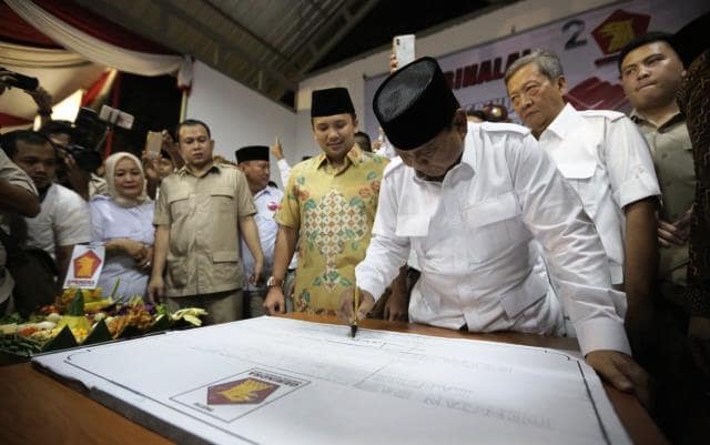 Prabowo Resmikan Kantor DPD Gerindra di Banten 3 i Papua