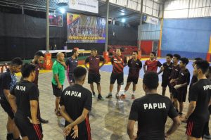 Tim futsal Papua ikut turnamen internasional Rafhely Speecs Cup 2019 di Padang 9 i Papua