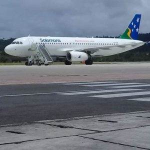Papua-Bandara Frans Kaisiepo-Solomon Air