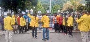 Unjuk rasa BEM Uncen, Papua