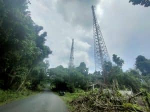 Papua-tower BTS di Kampung Ayambori Manokwari Timur