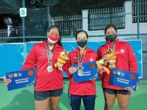 Papua-Tim tenis DKI Jakarta