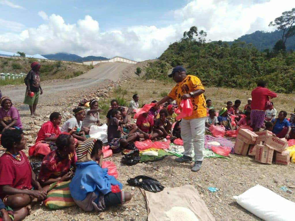 Pengungsi di Sugapa, Intan Jaya, Papua