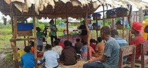 Papua-Kegiatan masyarakat Yanggandur