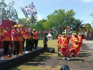 Wali Kota Jayapura lepas api Peparnas XVI Papua