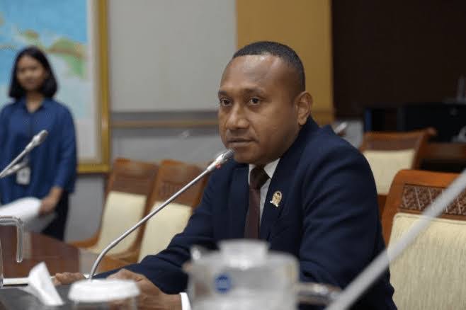 Anggota DPR RI dari daerah pemilihan Papua, Yan Permenas Mandenas
