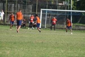 Papua-Skuad Persipura saat berlatih di Bali