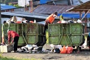 Papua-Petugas kebersihan