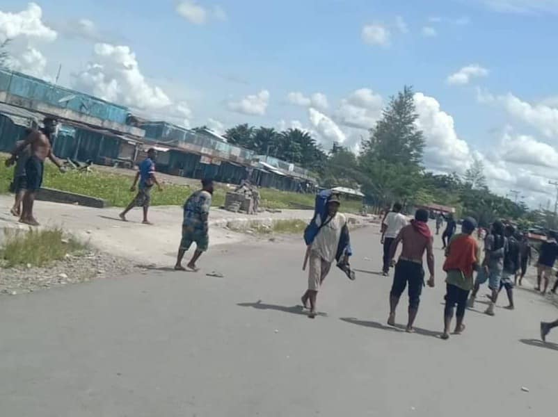 Demonstrasi Pemekaran Papua
