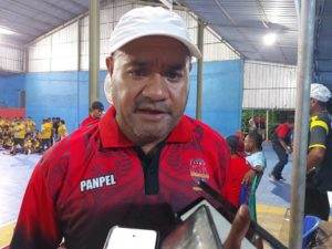 Pelatih tim futsal Papua di PON XX, Daud Arim