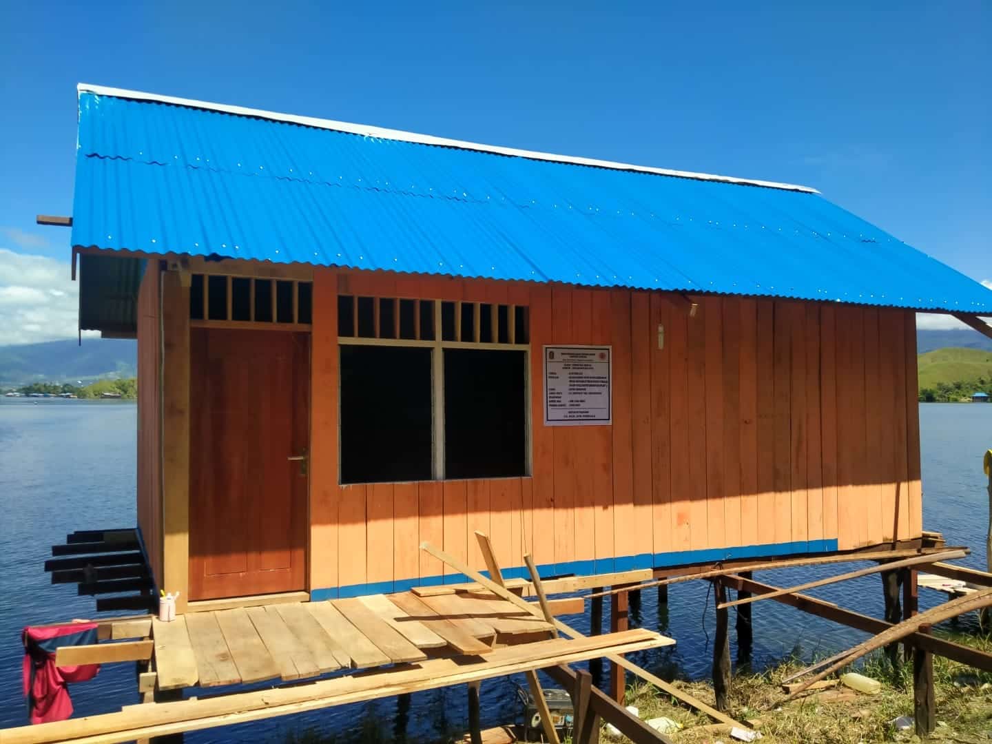 Pembangunan rumah warga terdampak banjir bandang di Kabupaten Jayapura terus diupayakan 1 i Papua