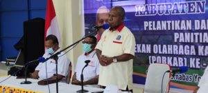 Panitia Porkab Kabupaten Jayapura diminta bekerja sesuai Sport Science