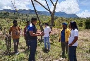 Papua-Pertamina Meninjau Lokasi Pembangunan SPBU Yalengga