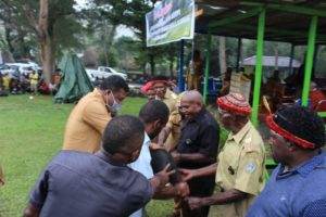 Distrik Asotipo di Jayawijaya dapat bantuan 52 ekor bibit ternak babi 15 i Papua