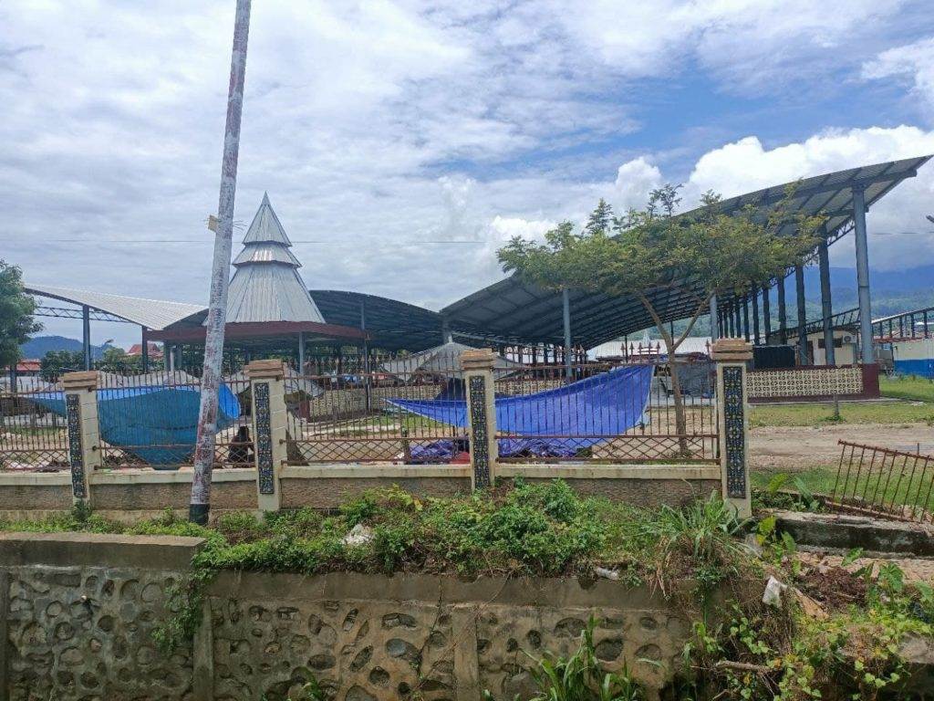 Pasar Baru Youtefa di Distrik Abepura, Kota Jayapura, Papua