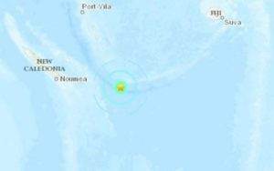Dua gempa bumi mengguncang Kaledonia Baru 2 i Papua
